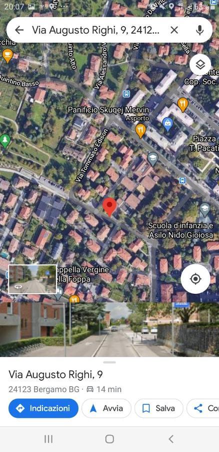 Villetta Rossini: Shared Apartment with Taxi Service Valbrembo Exterior photo